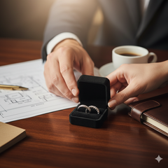 Qui achète la bague de mariage