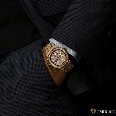 MONTRE EMIR WATCH V7 OR JAUNE Bijouterie Bijoux Diamant Emirice.com