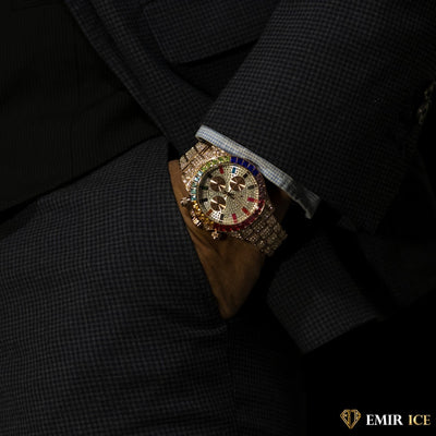 MONTRE EMIR WATCH V8 OR ROSE Bijouterie Bijoux Diamant Emirice.com