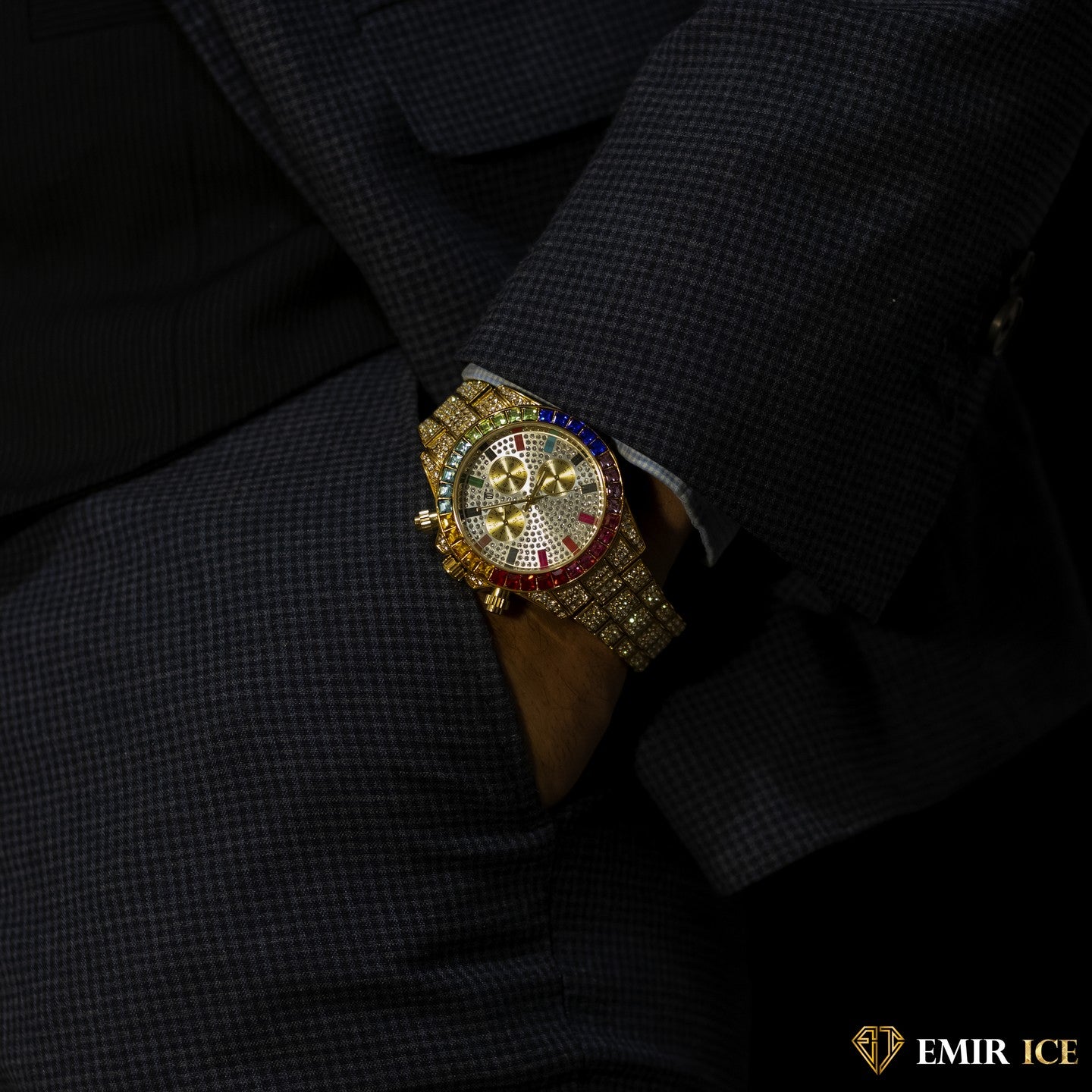 MONTRE EMIR WATCH V8 OR JAUNE - Emirice.com