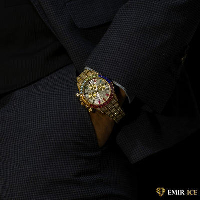 MONTRE EMIR WATCH V8 OR JAUNE - Emirice.com