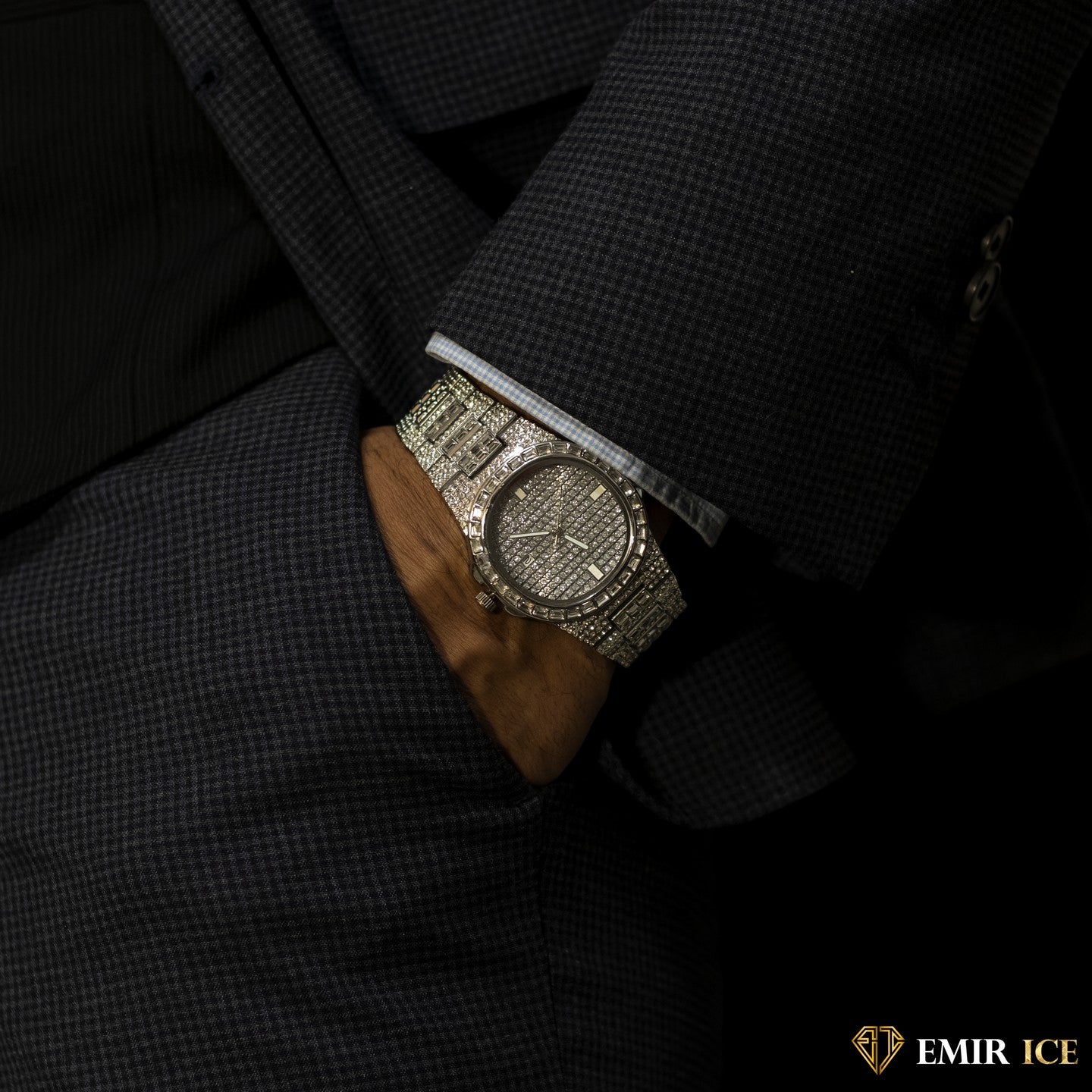 MONTRE EMIR WATCH V6 OR BLANC Bijouterie Bijoux Diamant Emirice.com