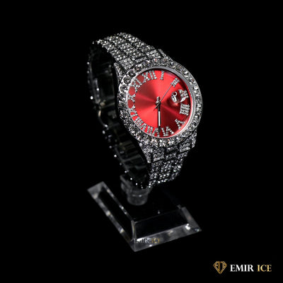 MONTRE EMIR RED WATCH OR BLANC Bijouterie Bijoux Diamant Emirice.com