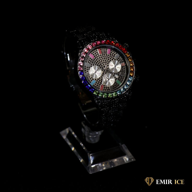 MONTRE EMIR WATCH V8 "BLACK EDITION" Bijouterie Bijoux Diamant Emirice.com