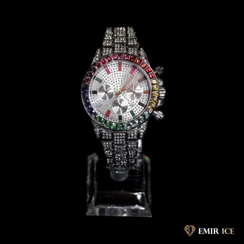MONTRE EMIR WATCH V8 OR BLANC Bijouterie Bijoux Diamant Emirice.com
