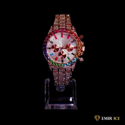 MONTRE EMIR WATCH V8 OR ROSE Bijouterie Bijoux Diamant Emirice.com