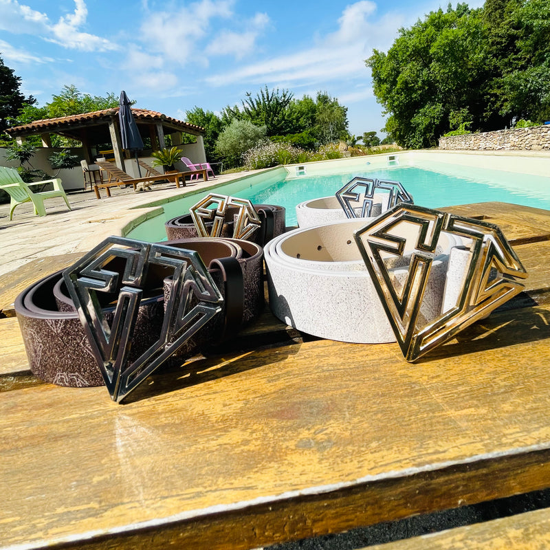 CEINTURE EMIR BELT x NOIR OR - Emirice.com