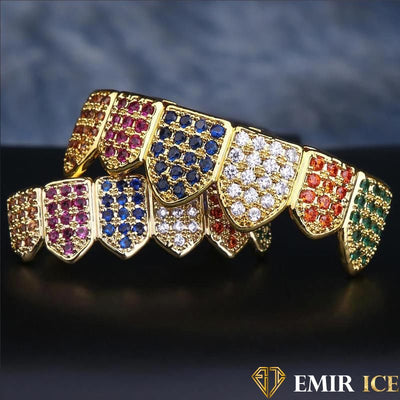 GRILLZ EMIR LUXURY RAINBOW OR JAUNE - Emirice.com