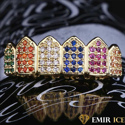 GRILLZ EMIR LUXURY RAINBOW OR JAUNE - Emirice.com