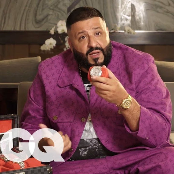 DJ Khaled montre sa collection de bijoux de folie