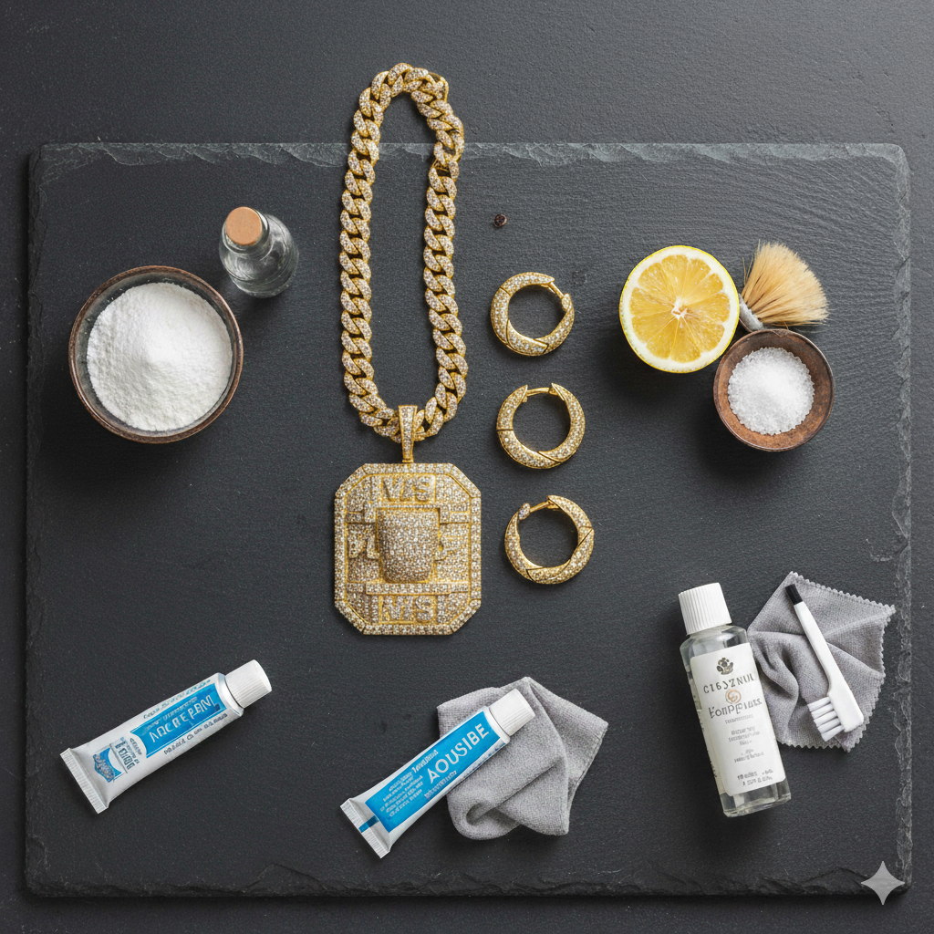 Nettoyer bijoux or noirci : Les 4 meilleures techniques