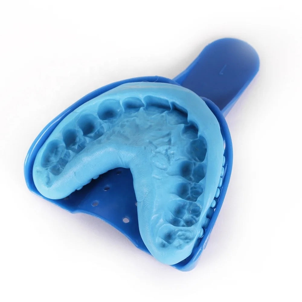 Kit de moulage dentaire Ensemble d'empreintes dentaires DIY Oral Full Mouth  Modèle prenant des produits blanchissants Outils de matériel dentaire  Moules dentaires