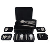 LUXURY LEATHER JEWELRY BOX - DARK BLUE
