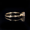 Bague de fiancailles solitaire diamant laboratoire 1CT