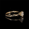 Bague de mariage solitaire diamant naturel 1CT