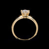 Bague de mariage solitaire diamant naturel 1CT