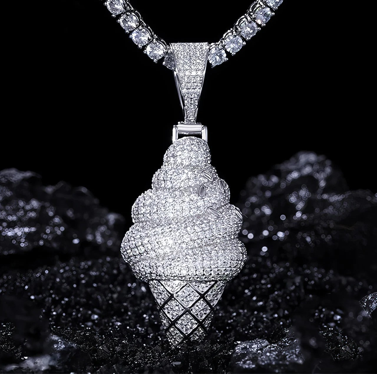 COLLIER PENDENTIF EMIR ICE CREAM