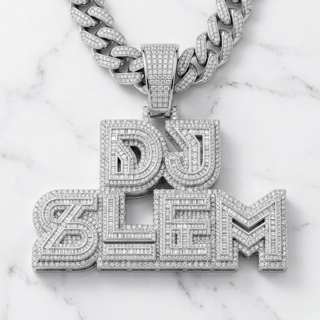 Création sur mesure DJ Slem Bijouterie Bijoux Diamant Emirice.com