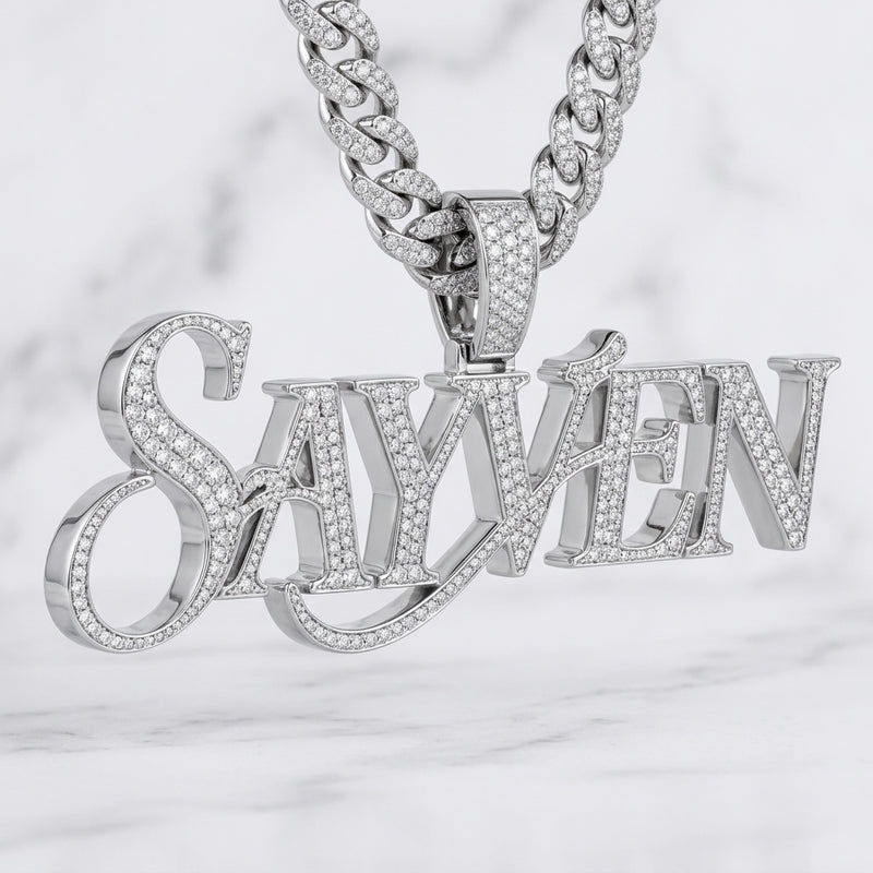 Pendentif Sayven sur mesure Bijouterie Bijoux Diamant Emirice.com