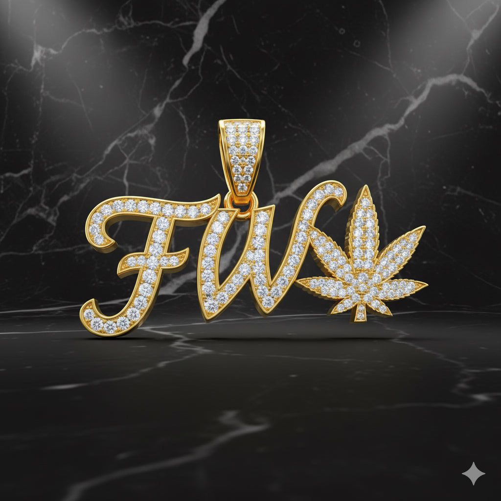 Pendentif sur mesure LudovicFlyweed