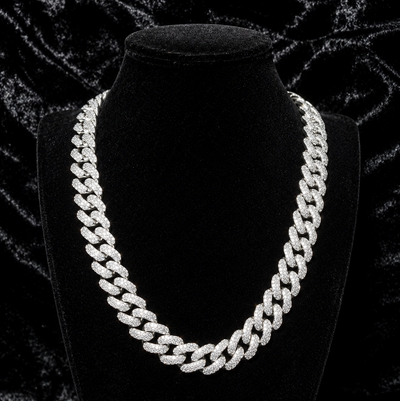 CHAINE CUBAINE- 18MM Bijouterie Bijoux Diamant Emirice.com