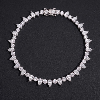 Chaîne Tennis Spike 5 mm moissanite Femme - produit seul - Emir ICE