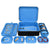 LUXURY LEATHER JEWELRY BOX - DARK BLUE