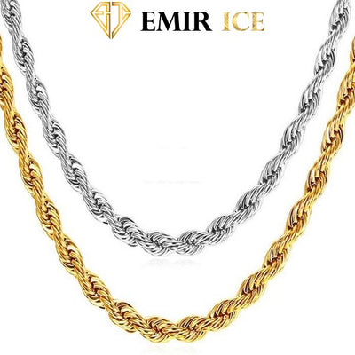 Collier torsadé offert avec votre pendentif