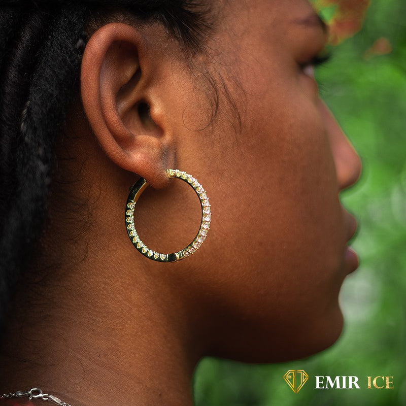 BOUCLE D'OREILLE "EMIR BALI" | OR JAUNE