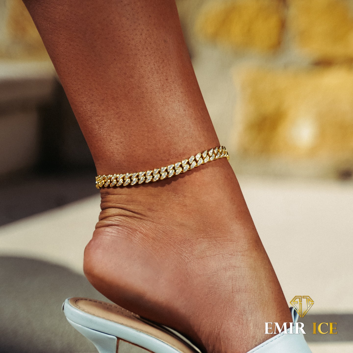 Apsara Bijoux Pieds Bracelets Chaine De Pied En Or Chaîne Cheville