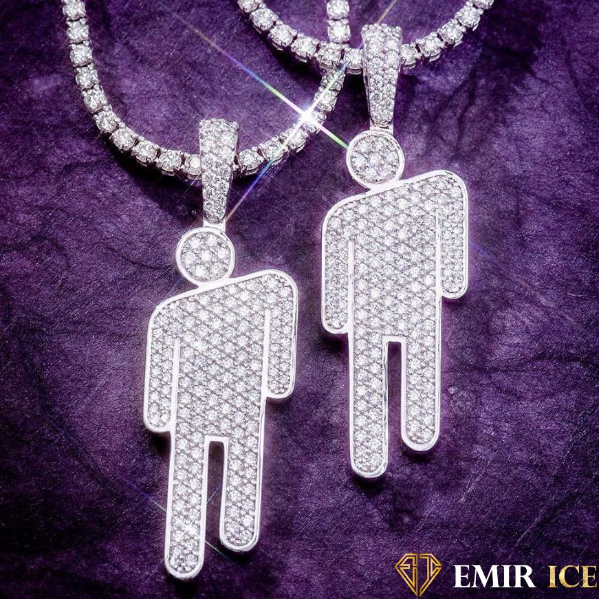 Billie Eilish Blohsh Pendant Necklace │ Jewelry Replica – Emir ICE