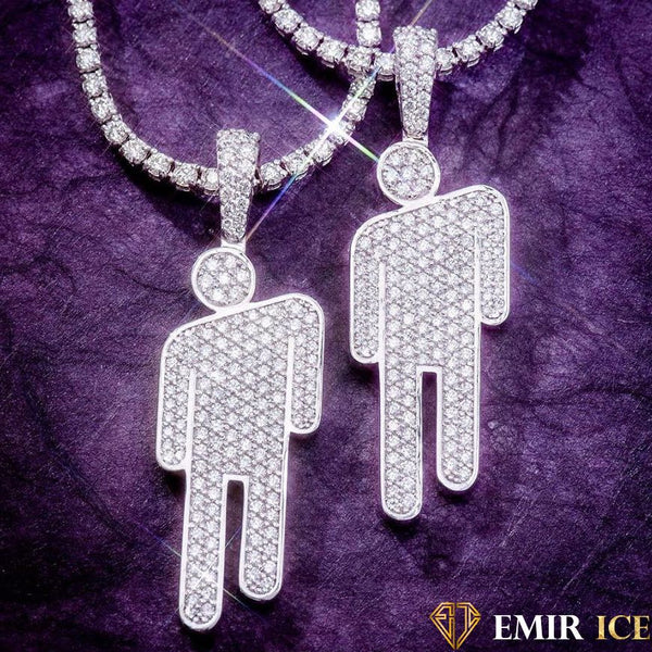 Billie Eilish Blohsh Pendant Necklace │ Jewelry Replica - Emir ICE