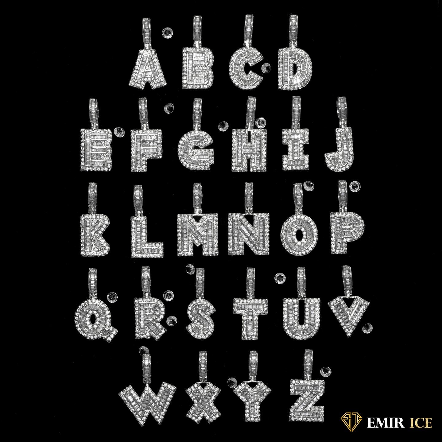 COLLIER PENDENTIF INITIALE LITTLE LUXURY - Emirice.com