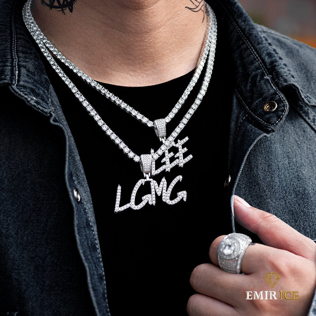 Bijouterie Collier Homme Personnalisé Argent Bijoux Personnalisés