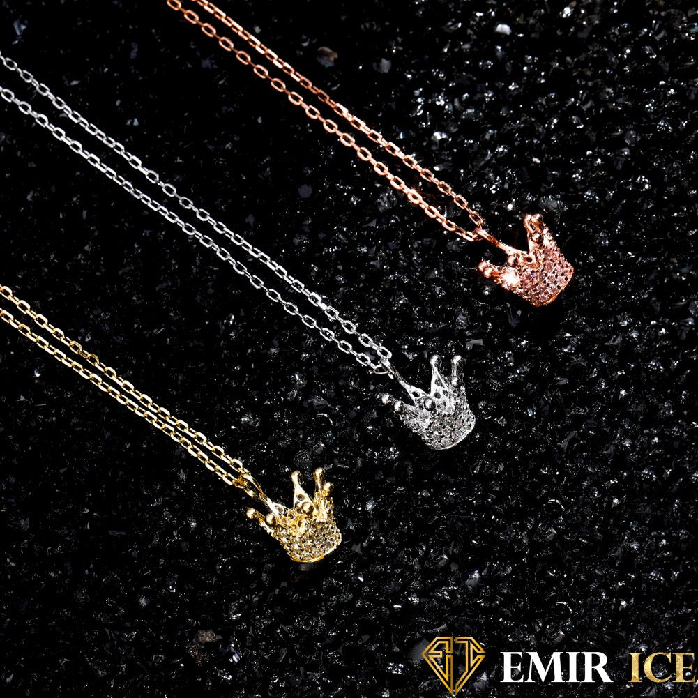 COLLIER "EMIR CROWN" | ARGENT 925 - Emirice.com