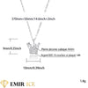 COLLIER "EMIR CROWN" | ARGENT 925 - Emirice.com