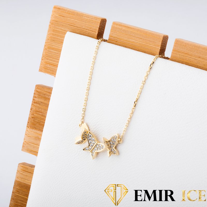 COLLIER "EMIR BUTTERFLY" | ARGENT 925 - Emirice.com