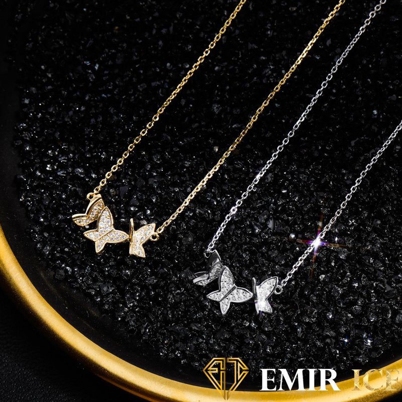 COLLIER "EMIR BUTTERFLY" | ARGENT 925 - Emirice.com