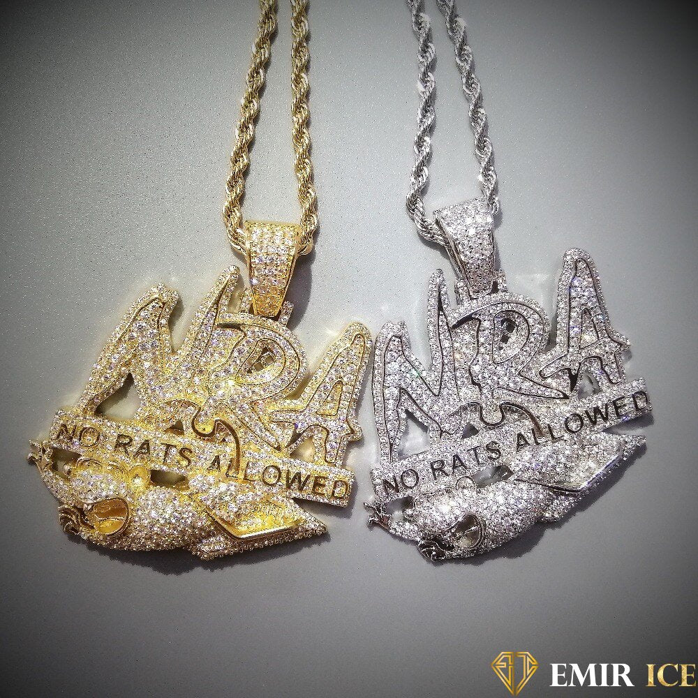 COLLIER PENDENTIF NO RATS ALLOWED - Emirice.com