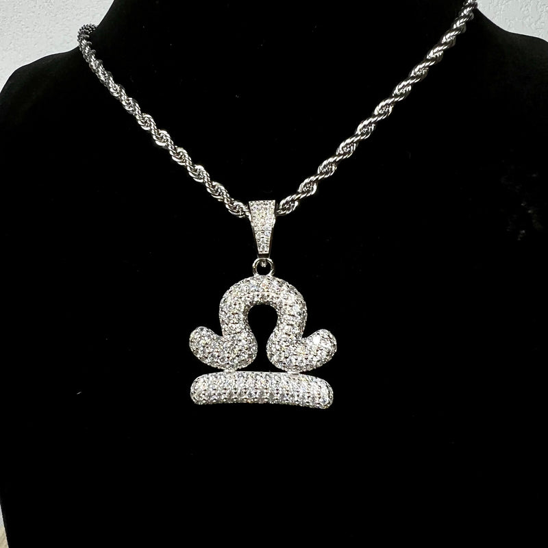 COLLIER SIGNE ASTROLOGIQUE BALANCE Bijouterie Bijoux Diamant Emirice.com
