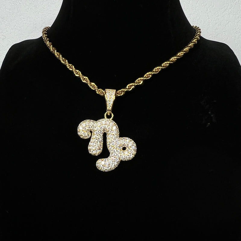 COLLIER SIGNE ASTROLOGIQUE CAPRICORNE - Emirice.com