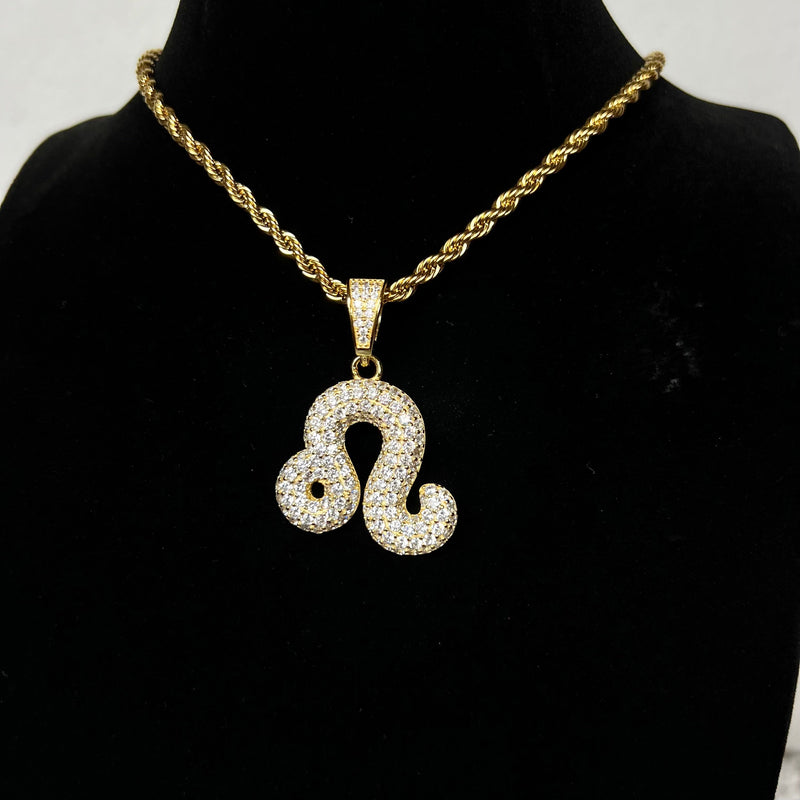 COLLIER SIGNE ASTROLOGIQUE LION Bijouterie Bijoux Diamant Emirice.com