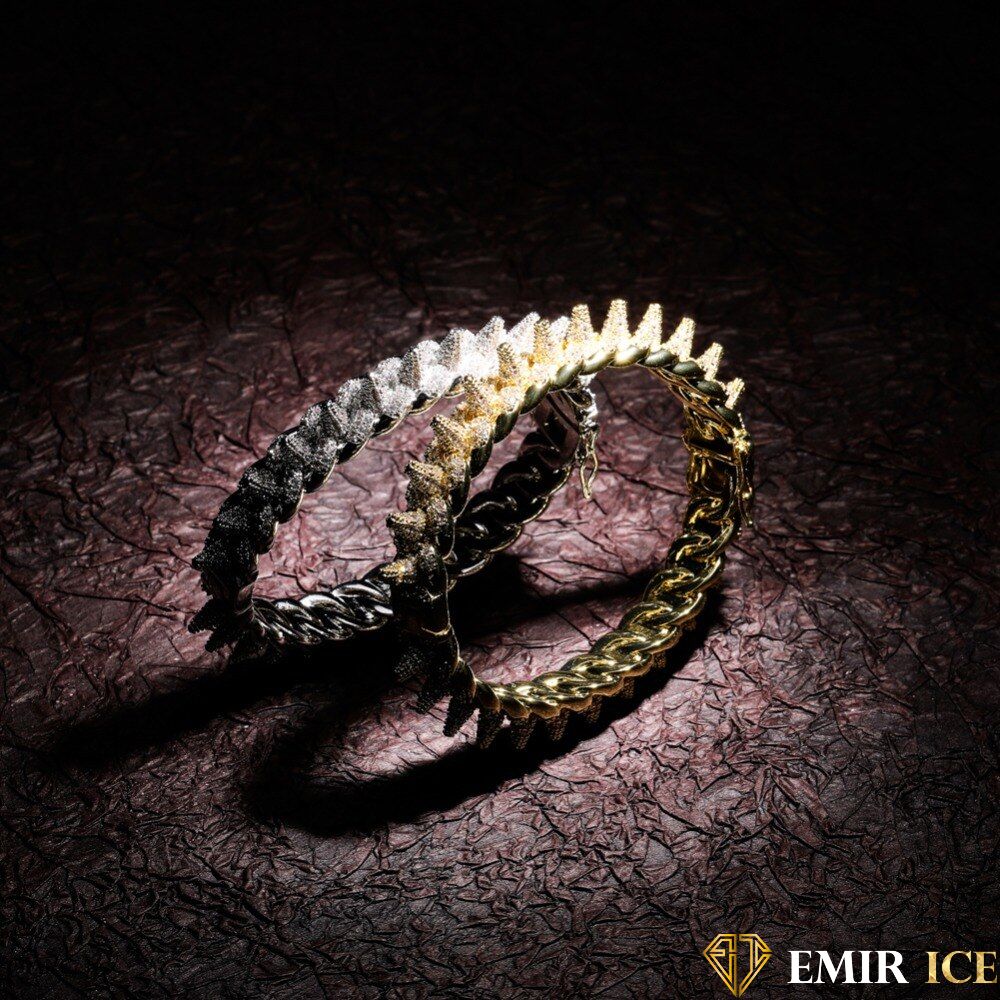 BRACELET EMIR CUBAINE x SPIKE - Emirice.com