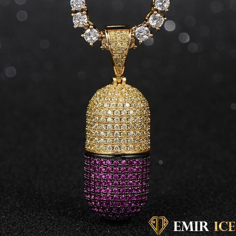 COLLIER PENDENTIF PILL'S™ : Symbole de sagesse - Emirice.com