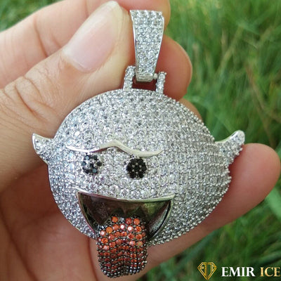 COLLIER PENDENTIF FANTÔME BOO - Emirice.com