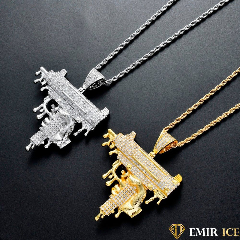 COLLIER PENDENTIF UZI SUPREME GUN - Emirice.com