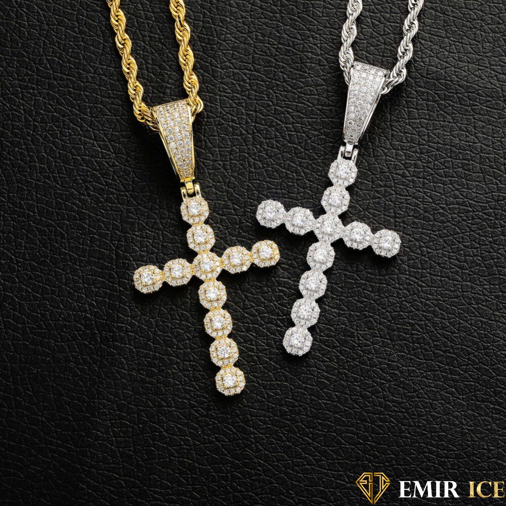 COLLIER PENDENTIF CRUCIFIX V2 : Symbole religieux - Emirice.com