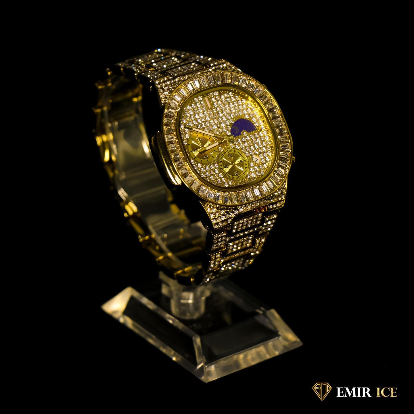 EMIR WATCH V7 YELLOW GOLD