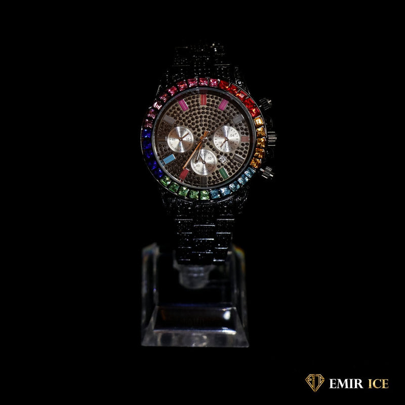 MONTRE EMIR WATCH V8 "BLACK EDITION" Bijouterie Bijoux Diamant Emirice.com