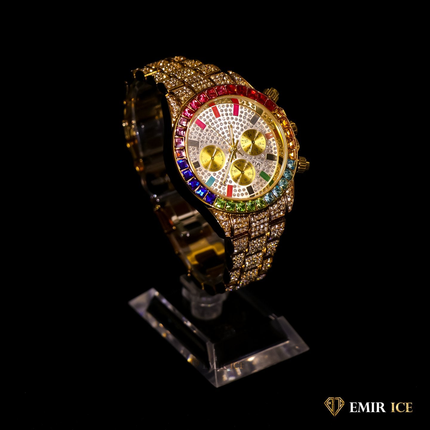 EMIR WATCH V8 YELLOW GOLD